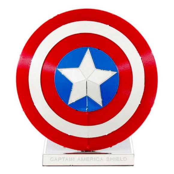 🧩 AVENGERS Captain America’s Shield METAL EARTH 3D Puzzle - Picture 1 of 2